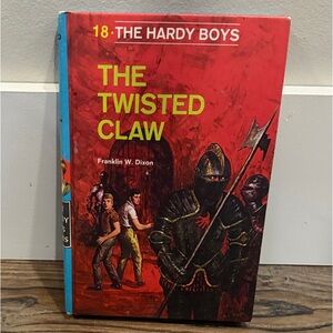 Vintage barely used The Hardy Boys: The Twisted Claw Book